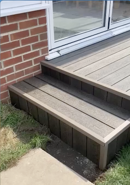 New decking