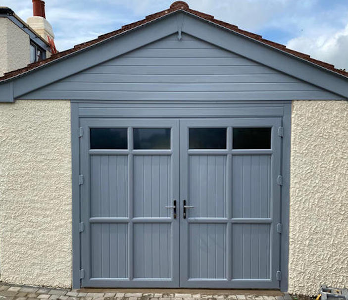 Grey Garage Door