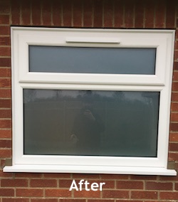 After window Mumby