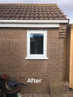 New garage window 