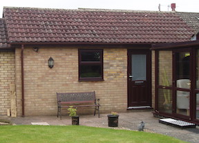 New garage window and door 